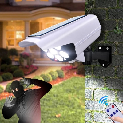 Picture of Remote control 77 LED solar motion sensor lamp White