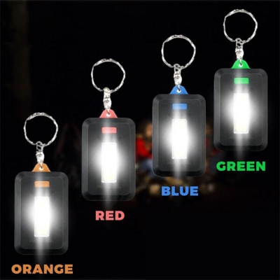 Picture of Mini LED Flashlight Keychain Multicolor