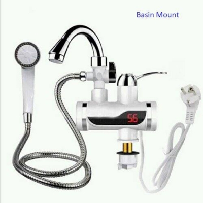 Picture of Hot Water Tap With Hand Shower For Wall Mount White