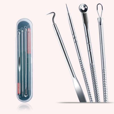 Picture of Blackhead Treatment Tool set 4pcs Cleaning Tools set 