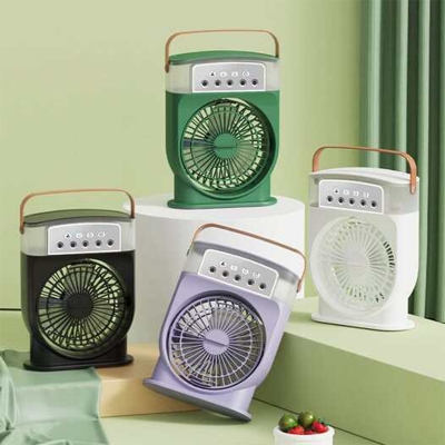 Picture of Disnie Rechargeable Mini Portable Cooling Fan Multicolor