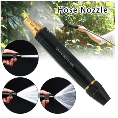 Picture of Upgrade Car Washing Water Gun Nozzle Car Wash Pipe Adjustable Water Gun Garden Watering Flowers and Vegetables Spraying Head-1Pcs Black