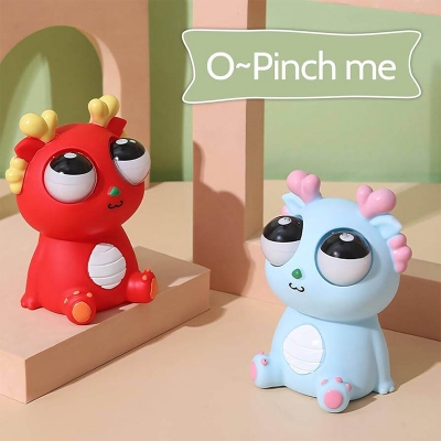 Picture of Eyes Popping Squeeze Toy Multicolor