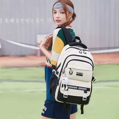 Picture of Academy Style School Bag Book Bag Lightweight College Student Backpack( Multicolor)