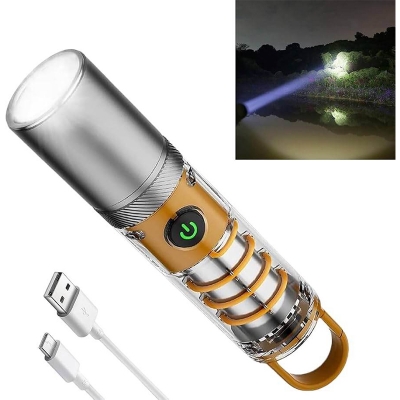 Picture of X-10 USB Rechargeable Camping Flashlight Multicolor