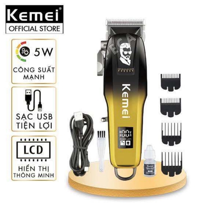 Picture of Kemei Pro Electric Hair Clipper Km-709A Rechargeable Hair Cutter 