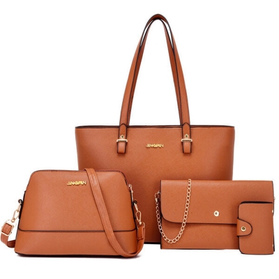 Picture of 4 Pcs Bag Ladies Bag Set Combo 
