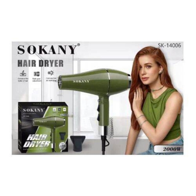 Picture of Sokany SK-14006 Premium Hair Dryer 2000Watt Green