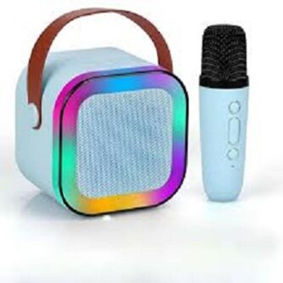 Picture of Mini Karaoke Speaker with Wireless Microphone Multicolor