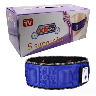 Picture of X5 Super Slim Massage Belt Blue