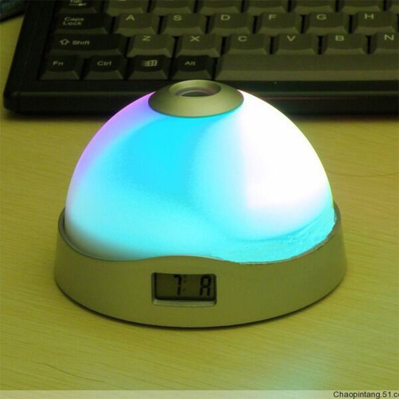 Picture of Colorful Projection Clock Star Sky Night Light Multicolor
