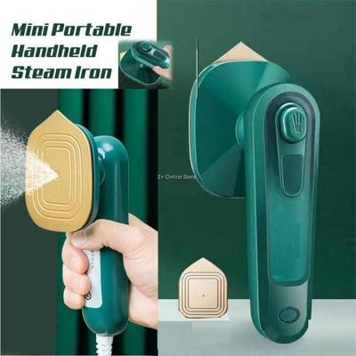 Picture of Mini Electric Handheld Steamer Iron Machine Green
