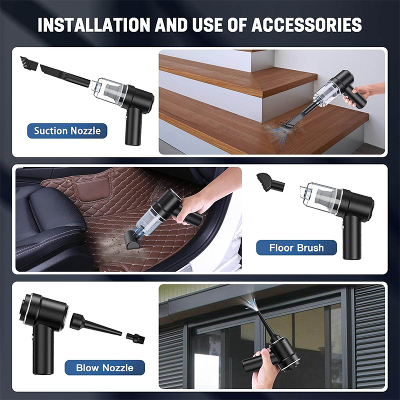 Picture of 2 in 1 vacuum cleaner portable & Rechargeable 