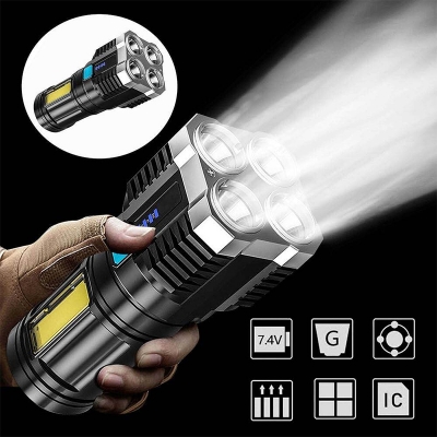 Picture of Torch Light 3 LED 2025 Black