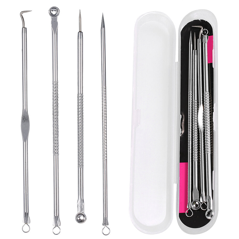 Picture of Blackhead Treatment Tool set 4pcs Cleaning Tools set 