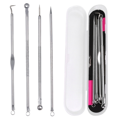 Picture of Blackhead Treatment Tool set 4pcs Cleaning Tools set 