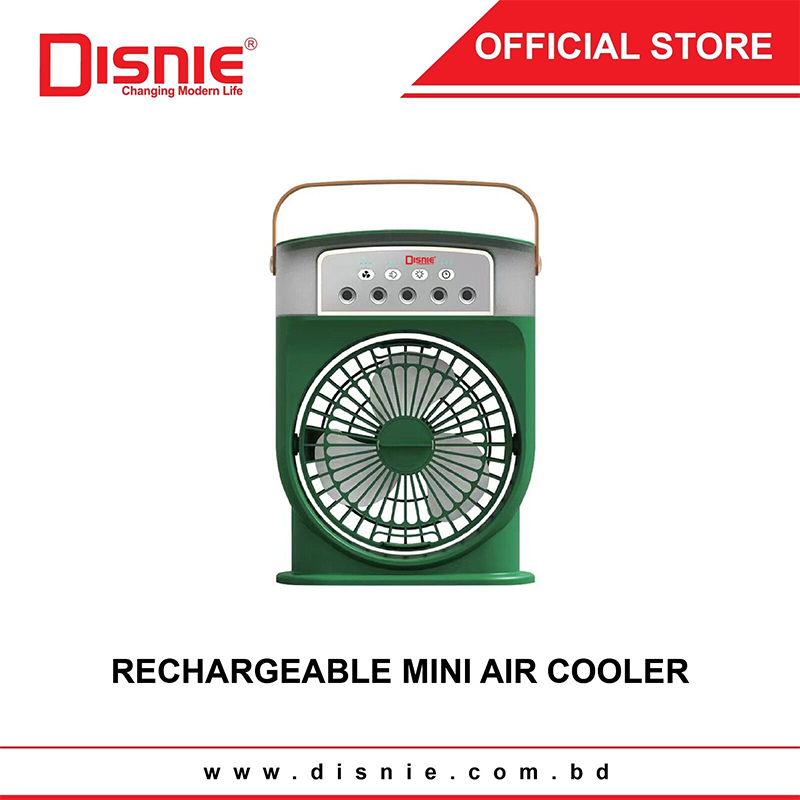 Picture of Disnie Rechargeable Mini Portable Cooling Fan Multicolor