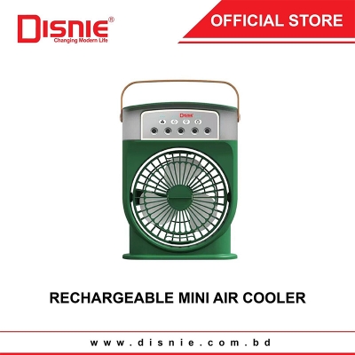 Picture of Disnie Rechargeable Mini Portable Cooling Fan Multicolor