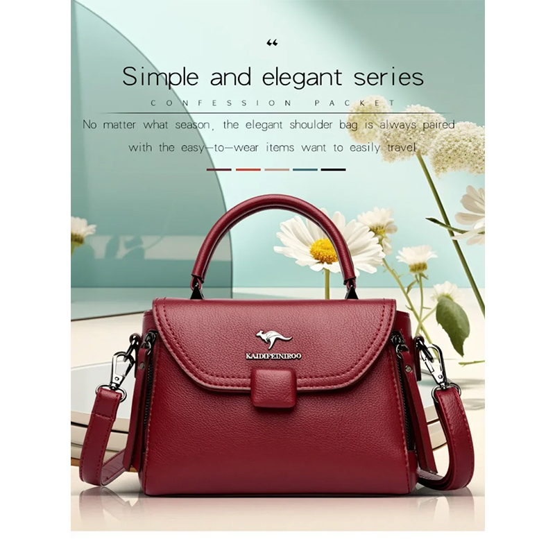 Picture of Luxury Designer Fashion High Quality Leather Kangaroo Handba 