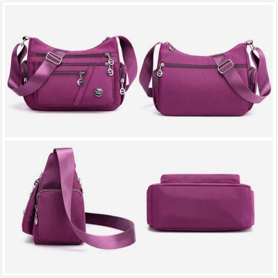 Picture of Fashion Women Single Shoulder hand Bag Crossbody Bag Purple