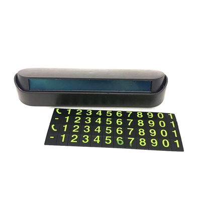 Picture of Car Temporary Parking Card 