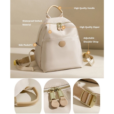 Picture of New Hot Women's Backpacks Designer High Quality Soft Nylon Simple Fashion Bag Multicolor