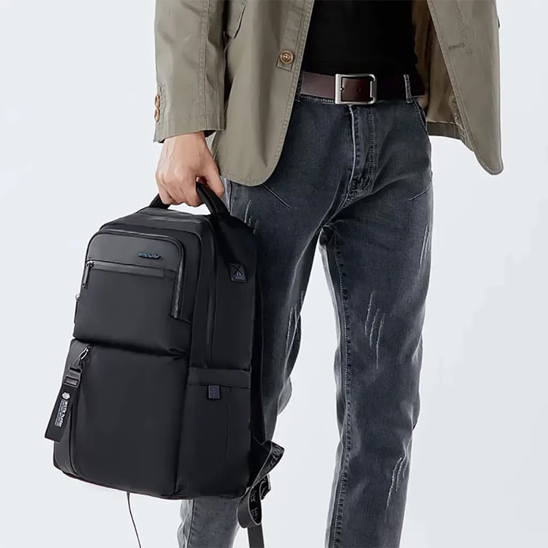 Picture of ARCTIC HUNTER 15.6 Inch Anti-Theft Waterproof Business Laptop And Travel Backpack Black