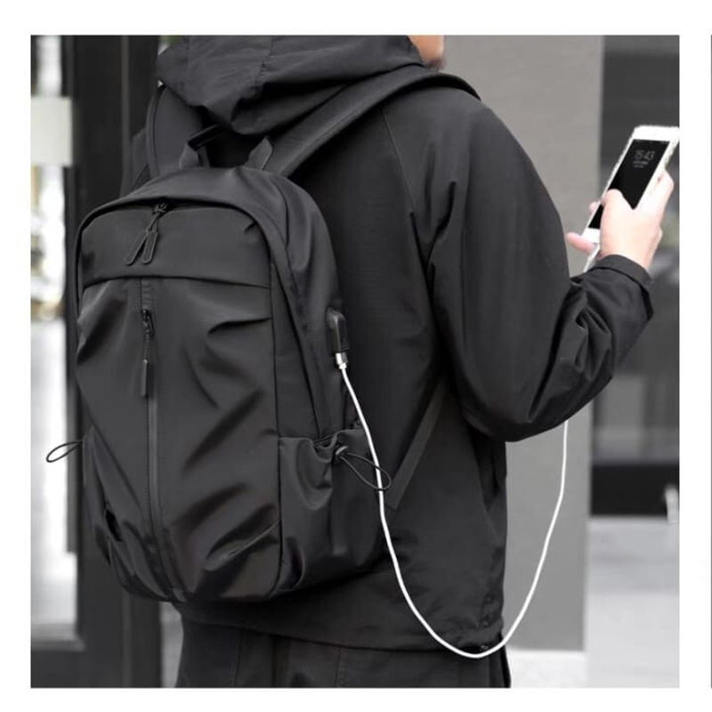 Picture of Waterproof Multi-Functional Laptop Backpack Black
