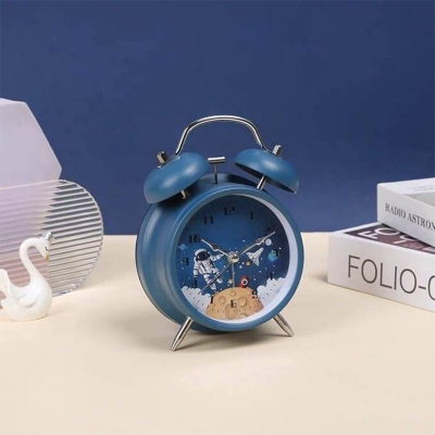 Picture of Alarm Clocks Astronaut Alarm Clock Bedside Desktop Clocks Wake Up Clock Portable Kids Table Clock Home Decoration Kids Alarm Clocks 
