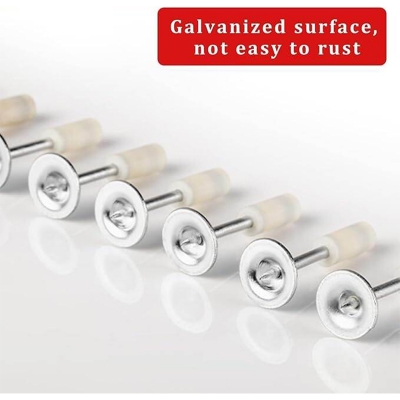 Picture of 100pic Nail Gun Pin Set Silver