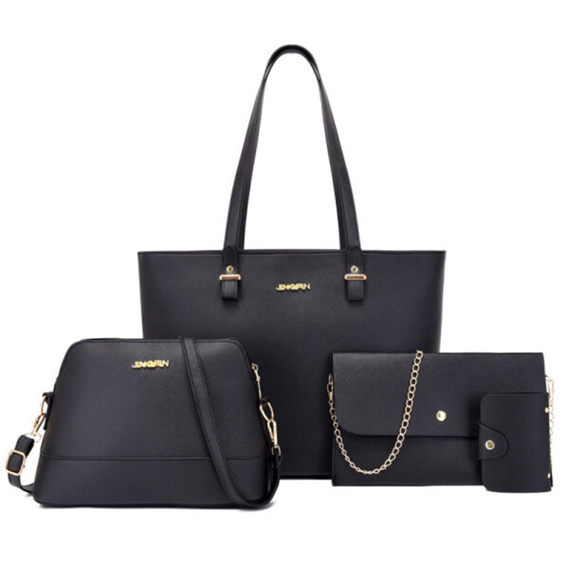 Picture of 4 Pcs Bag Ladies Bag Set Combo 