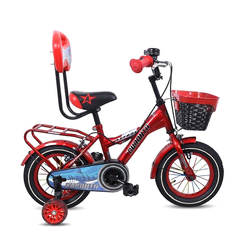 Picture of Duranta Steel 1 Speed 12 inch Safari Red Kids Bicycle