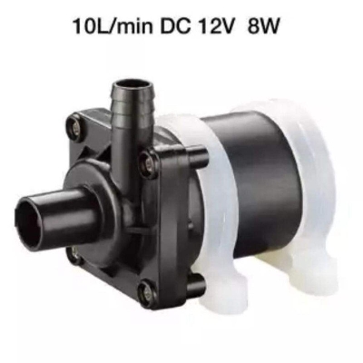 Picture of Mini Submersible Water Pump (DC 12V Solar Powered Water Pump) - Black - 200 gm