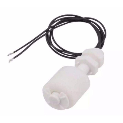 Picture of White Liquid Water Level Sensor Horizontal Float Switch Down - White
