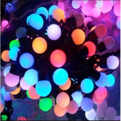 Picture of LED Ball Shaped String Fairy Lights Multi-color, 28 LED Ball light, Party, Wedding decoration, Holiday lights