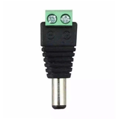 Picture of Audio Male RCA connector Adaptor Jack plug - Black