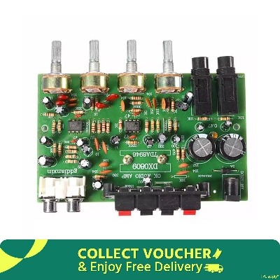 Picture of 12V 60W Hi-Fi Stereo Digital Audio Power Amplifier Volume Tone Control Board Kit - Green
