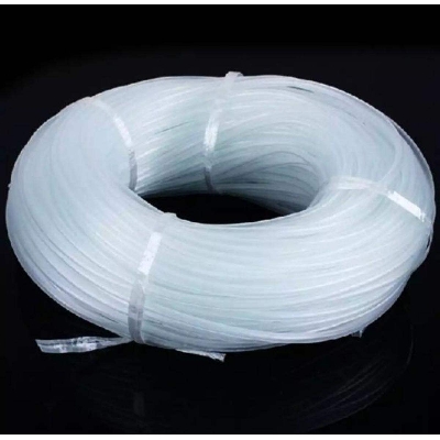 Picture of Aquarium soft PVC Hose Airline 4/6 MM Tubing pipe Fos Fish pond Tank Air pump Biofloc 100 Feet - White