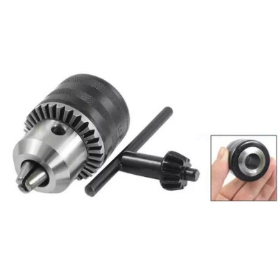 Picture of Drill Chuck with key- 13 mm capacity - Black