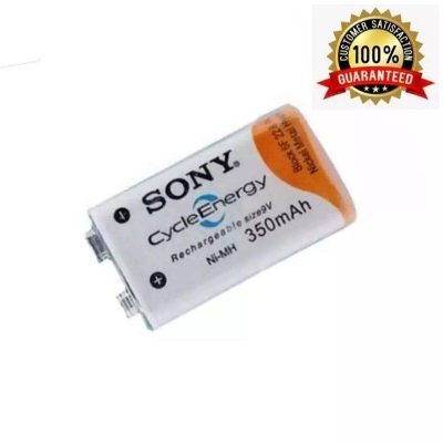 Picture of sony 9V Rechargeable Battery 350 mAh - White