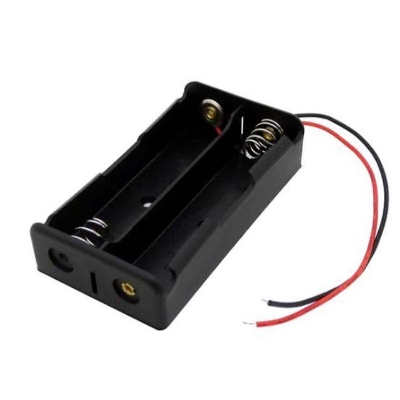 Picture of 2 Cell 18650 Battery Holder - Black