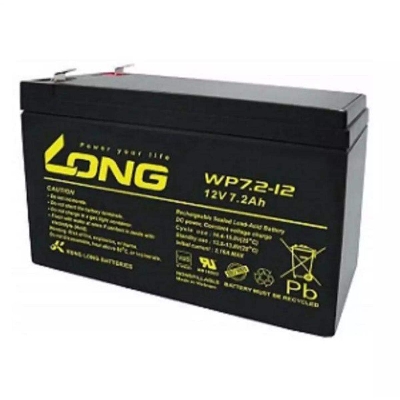Picture of Long Maintenance Free 12V 7AH sealed Rechargeable Battery - Black