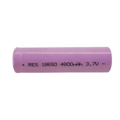 Picture of 18650 original Lithium- ion power Bank Battery 3.7 V 4800mAH Rechargeable Good Quality for Diy power Bank LED Torch Toys - Pink