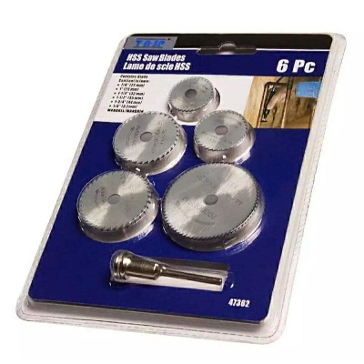 Picture of Hss Circular sow Bladers cutting Blades Dise woodworking Grinding set 6 pcs - Silver