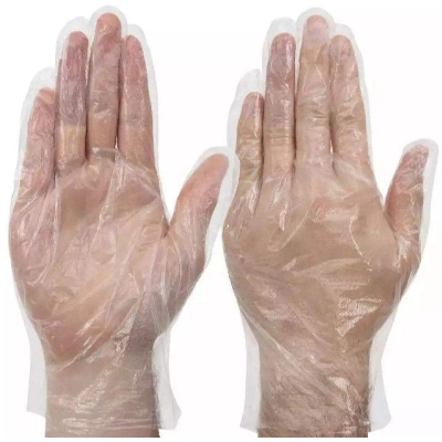 Picture of Hand polyethylene Gloves(100 peace) - White