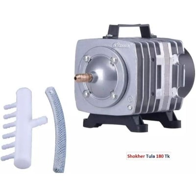 Picture of Electro Magntic Air pamp Ac 0-003 65 L/M For Aquarium Fish Tank - 35W - Silver