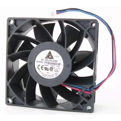 Picture of Dc 12V 3 inch cooling Fan - Black