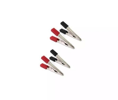 Picture of Crocodile clips 2 pair - Silver