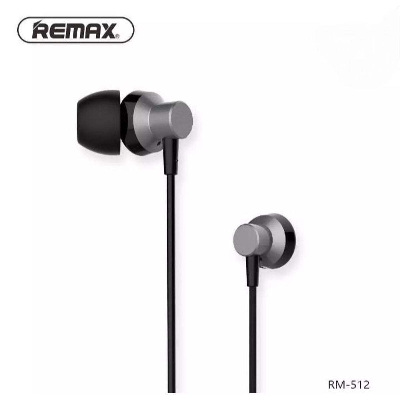 Picture of Remax Rm 512 Earphone - Black - Black