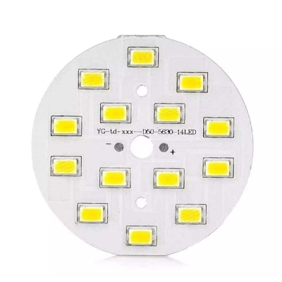 Picture of Dc 4V 9 watt SMD LED light plate - Yellow and peste - Yellow